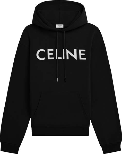 hoodies celine|celine hoodie black and white.